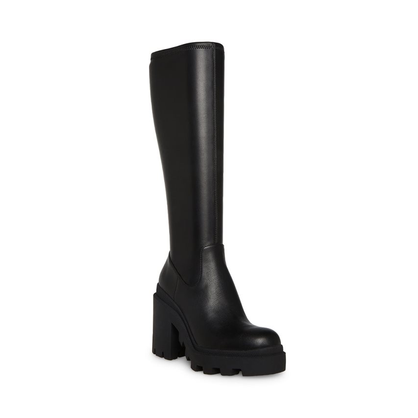 Black Steve Madden Roxanna Women's Knee-high Boots | PH 8475HGY